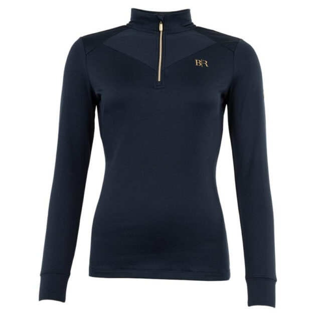 BR Half Zip-Up Pullover Bregje Ladies, Total Eclipse - Image 2