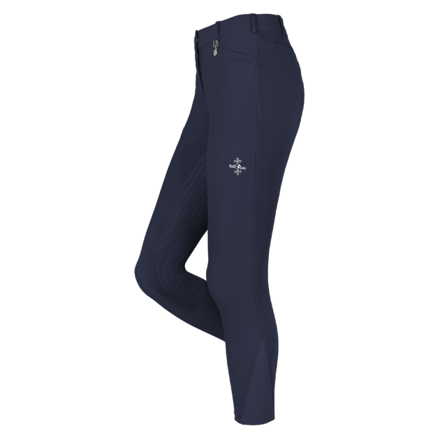 Fair Play JOHANNA Full Grip, Mid Rise Breeches, Navy - Image 2