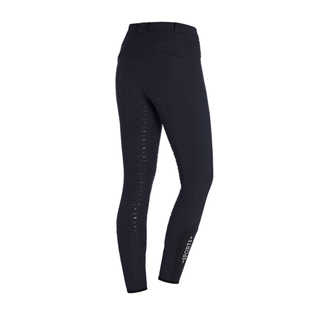 Schockemohle Julina Style Mid Rise, Full Seat Winter Breeches, Blue Nights - Image 2