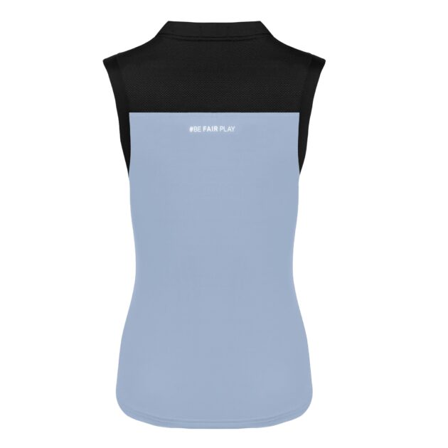 Fair Play Sleeveless Competition Top JUDY, Blue-Black - Image 2