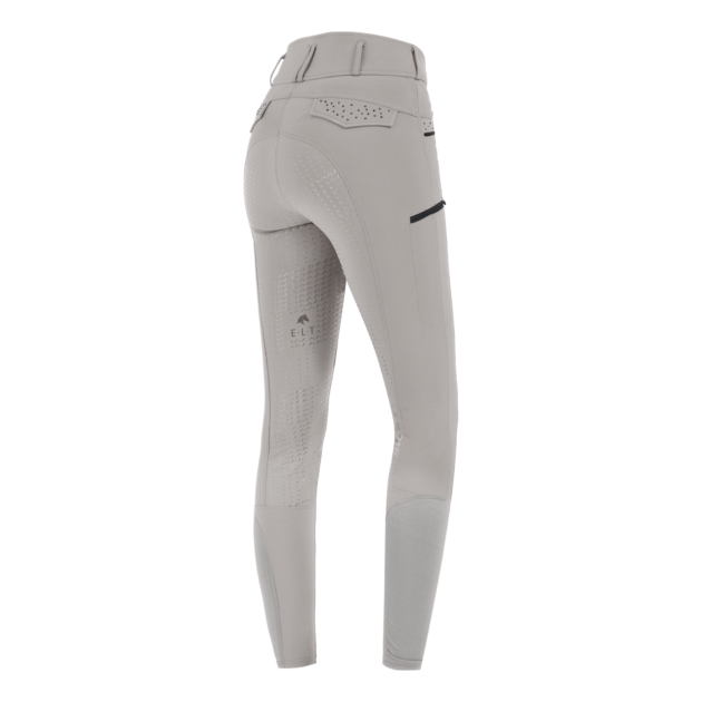 ELT Kassandra High Waist Full Grip Breeches, Stone Grey - Image 2