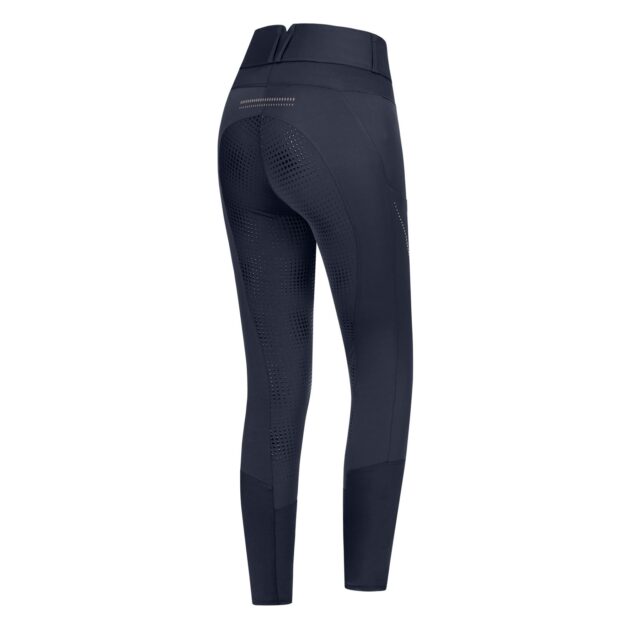 ELT Mina Thermal Winter High Rise Full Grip Breeches, Navy - Image 2