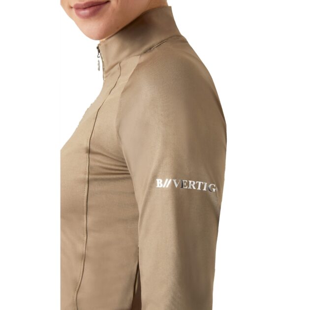 B Vertigo Linnea Training Shirt, Shiitake Beige - Image 3