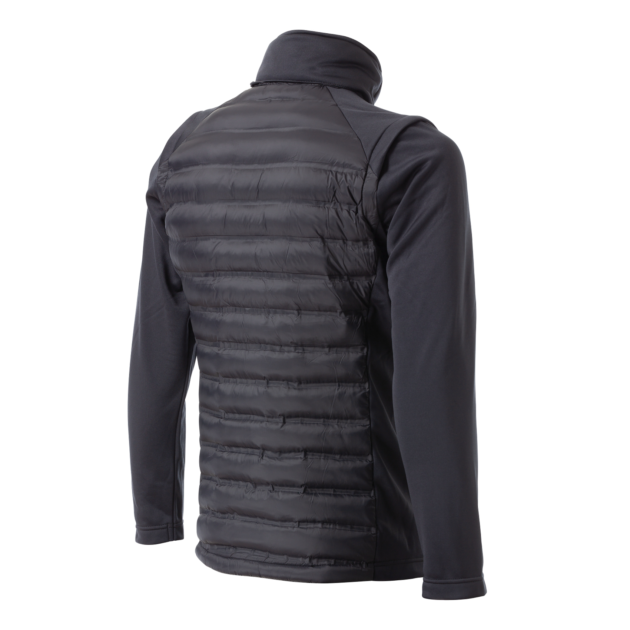 B Vertigo Brendan Mens Hybrid 2-in-1 Jacket, Anthracite Gray - Image 3