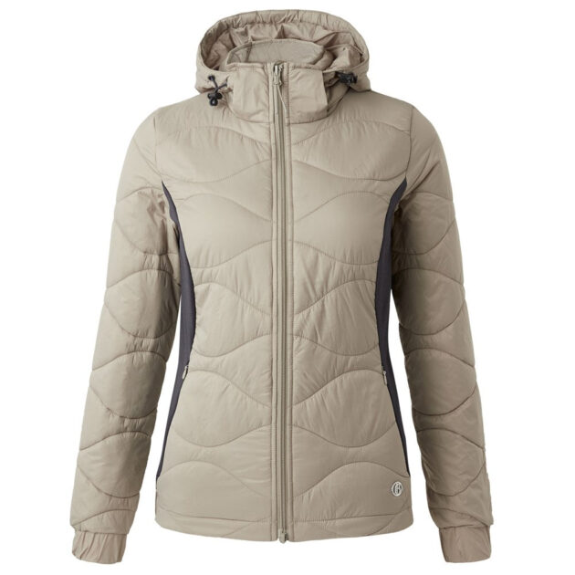 B Vertigo Brielle Hybrid Jacket, Beige/Dark Navy