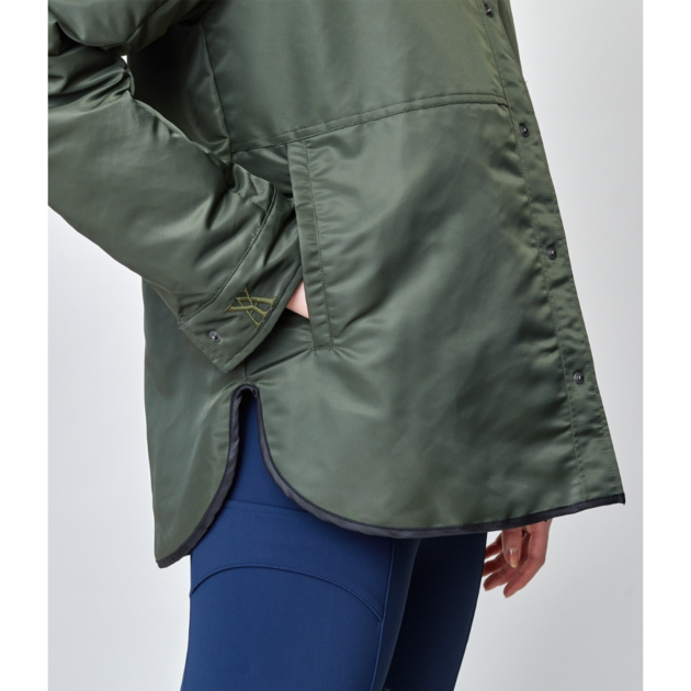 Yagya Ladies Padded Stable Jacket, Green - Image 7