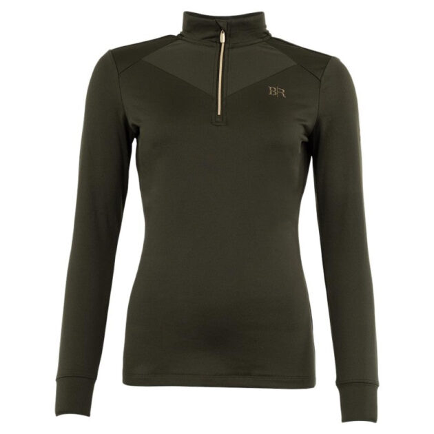 BR Half Zip-Up Pullover Bregje Ladies, Rosin - Image 2