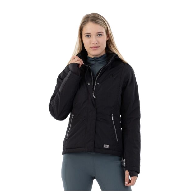 BR Equestrian Ladies Winter Coat Daniele, Meteorite