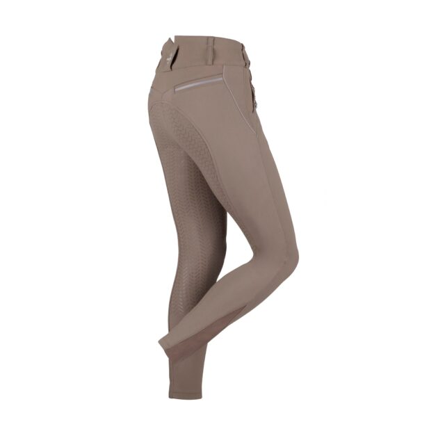 Fair Play MARLEY Full Seat, High Rise Winter Breeches, Taupe Grey - Image 2