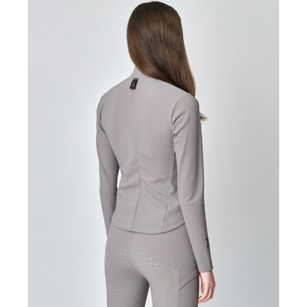 Yagya Signature Riding Jacket, Taupe - Image 5