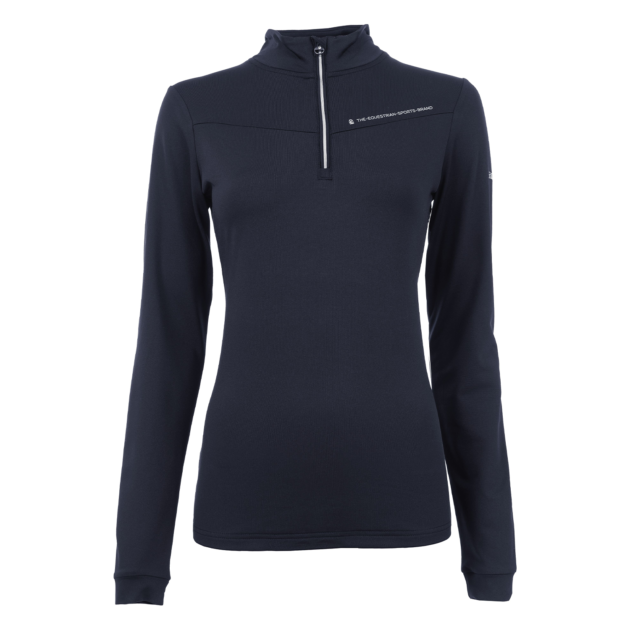 Cavallo Elfa Ladies Training Top, Dark Blue