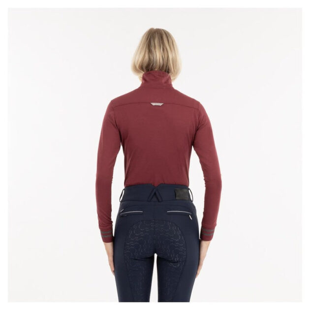 ANKY® Long Sleeve Polo Shirt ATC222201, New Maroon - Image 2