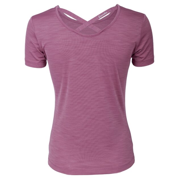 Cavallo DULCE Ladies Round Neck Shirt, Raspberry - Image 7