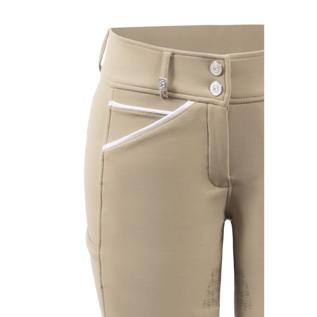 Cavallo CYD GRIP MOBILE Mid Rise, Full Grip Breeches, Almond