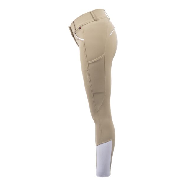 Cavallo CYD GRIP MOBILE Mid Rise, Full Grip Breeches, Almond - Image 3