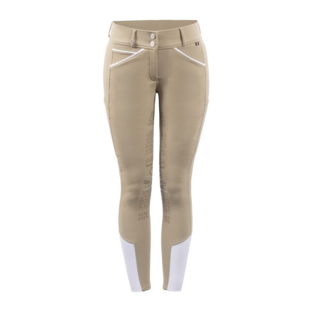 Cavallo CYD GRIP MOBILE Mid Rise, Full Grip Breeches, Almond - Image 2