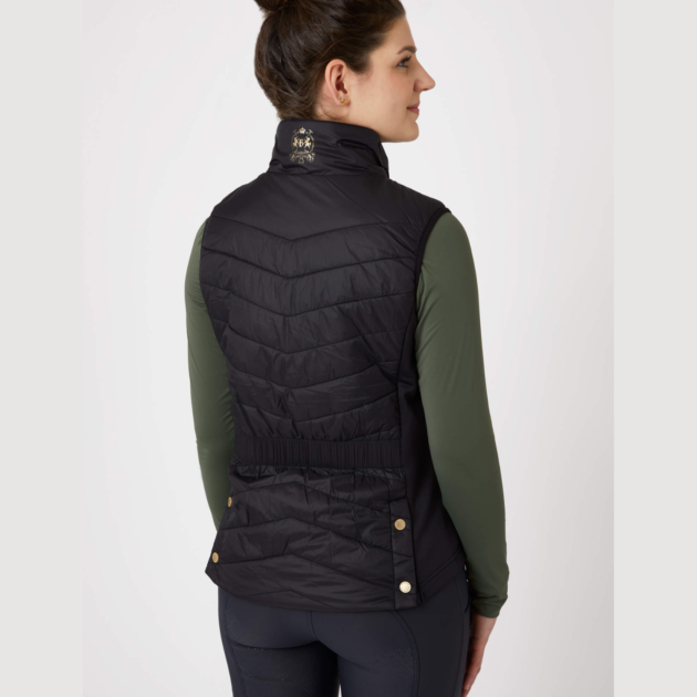 B Vertigo Adriana Womens Hybrid Vest, Anthracite Gray - Image 2