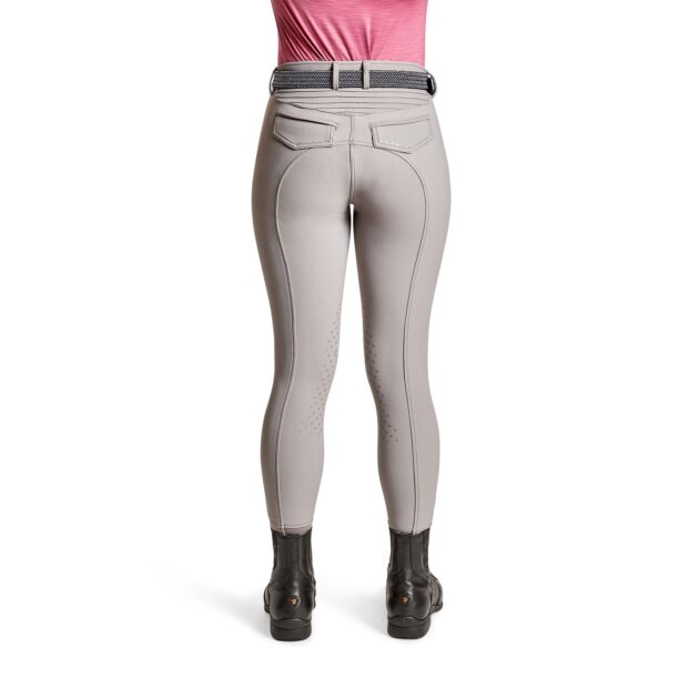 Cavallo DALIMA GRIP Knee Grip, Mid Rise Breeches, Cloud grey - Image 3