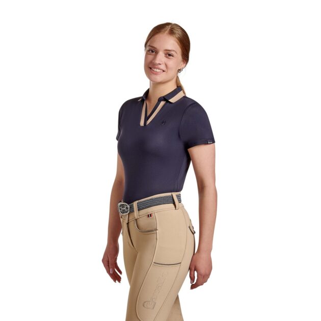 Cavallo DEJA Ladies Polo Shirt, Darkblue