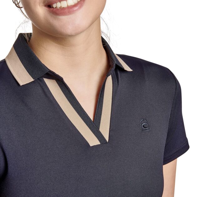 Cavallo DEJA Ladies Polo Shirt, Darkblue - Image 6