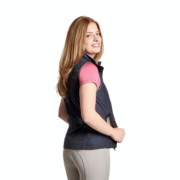 Cavallo DIARA Light Ladies Waistcoat, Darkblue - Image 3