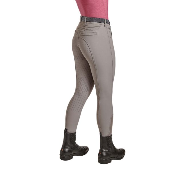 Cavallo CALIMA Full Grip, Mid Rise Breeches, Cloud grey - Image 2