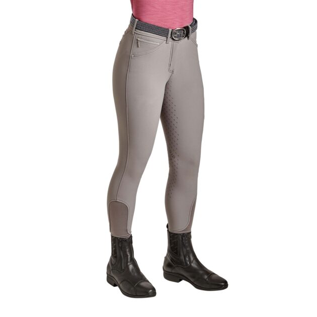 Cavallo CALIMA Full Grip, Mid Rise Breeches, Cloud grey - Image 6