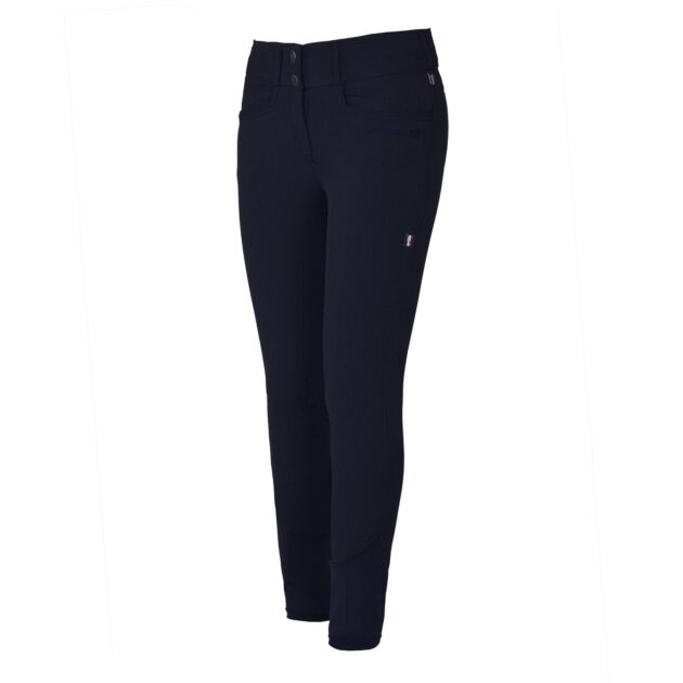 Kingsland Kadi Women's E-TEC Knee Grip, High Rise Breeches, Navy