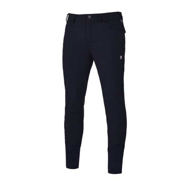 Kingsland Kenton Mens E-Tec Knee Grip, Mid Rise Breeches, Navy