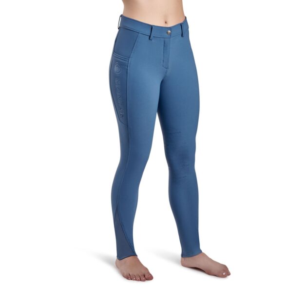 Montar Angela Yati Normal Waist Breeches - Knee Grip, Ocean Blue - Image 2