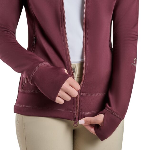 Montar Angela Softshell Jacket, Plum - Image 2