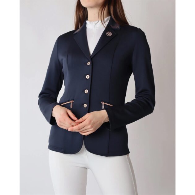 Montar REBEL Rosegold Competition Jacket, Navy - Image 4