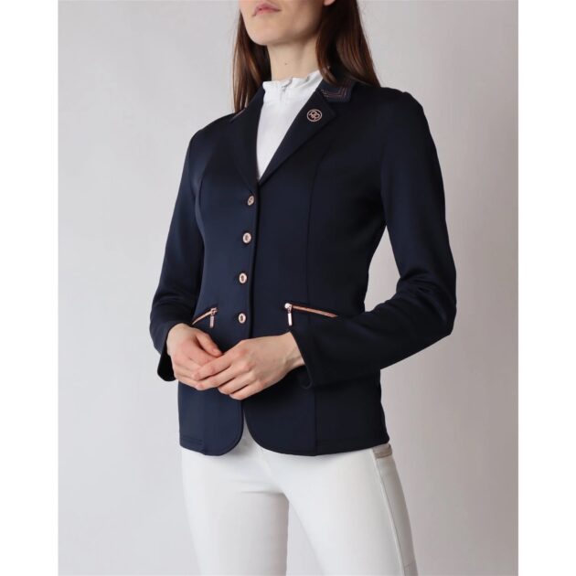 Montar REBEL Rosegold Competition Jacket, Navy - Image 2