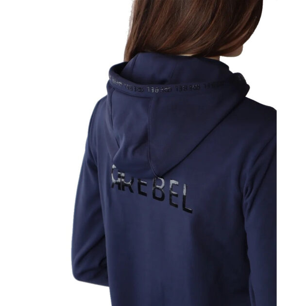 Montar REBEL Full Zipper Hoodie, Navy - Image 2