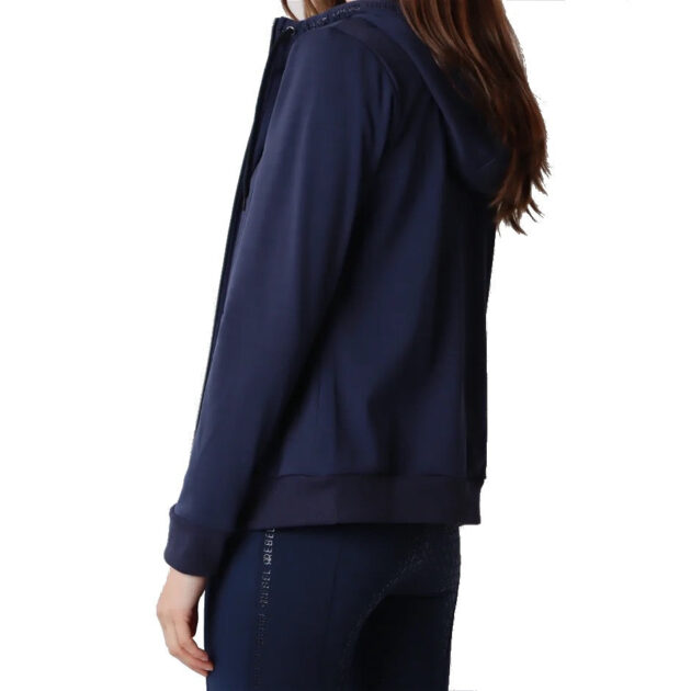 Montar REBEL Full Zipper Hoodie, Navy - Image 4