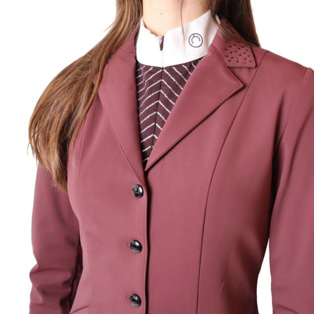 Montar Bonnie Ladies Competition Jacket, Plum - Image 3