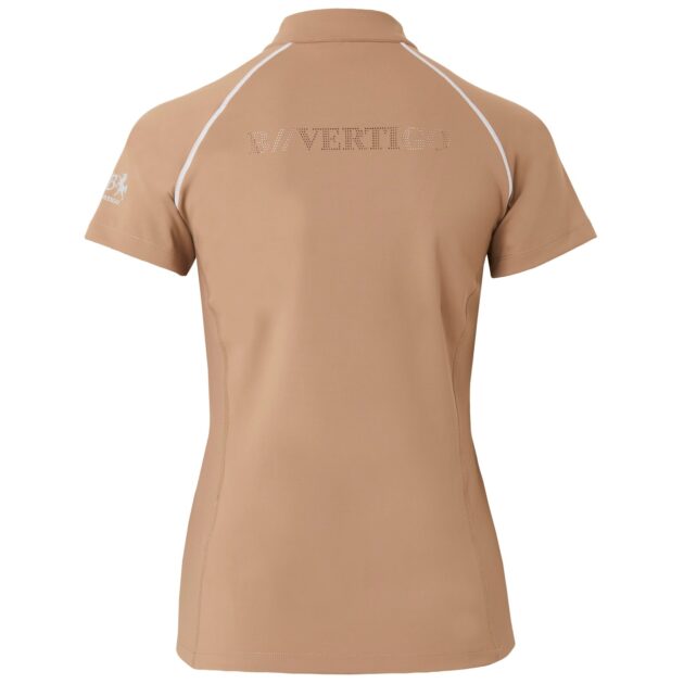 B Vertigo Adara Cool Tech Training Shirt, Tiger's Eye Brown - Image 2