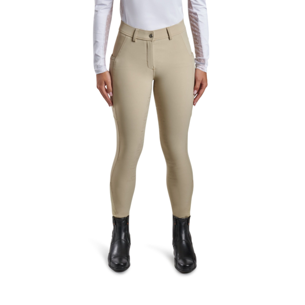 Montar Angela Yati Normal Waist Breeches - Full Grip, Beige - Image 3