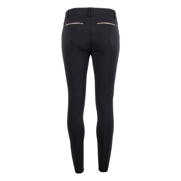 Montar Elisabeth Soft-Tech Full Grip, Mid Rise Premium Breeches Black - Image 8