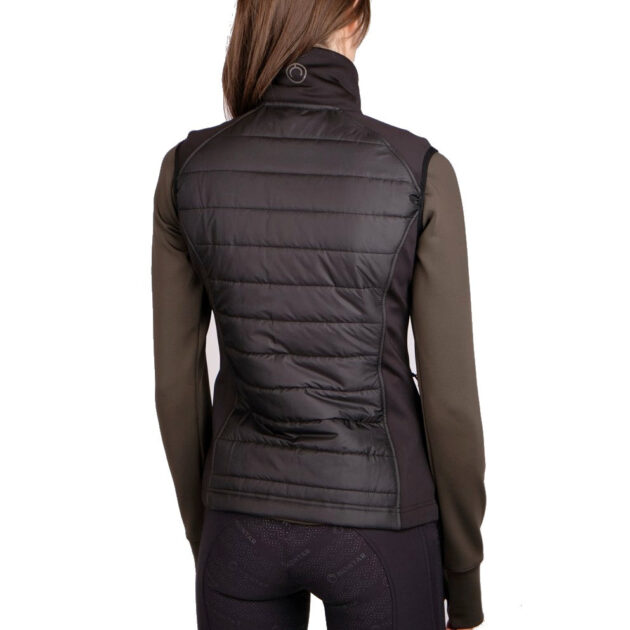 Montar CURVE Emma Softshell Body Warmer, Black - Image 2