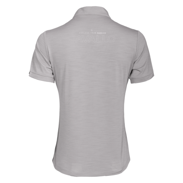 Cavallo DANIKA Ladies Training Shirt, Cloud Grey - Image 7