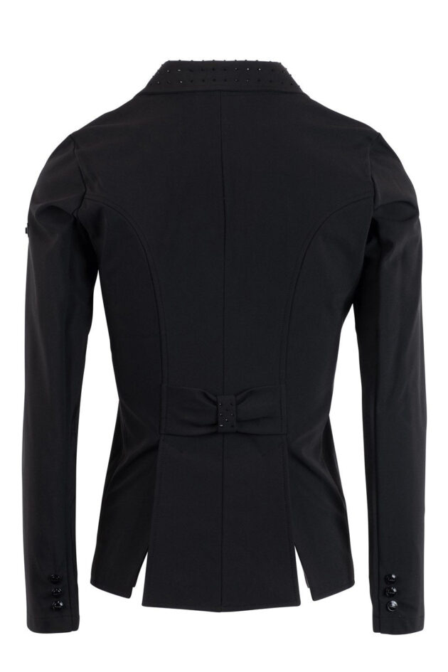 Montar Dressage Show Softshell Jacket - Short Tailcoat, Black - Image 2