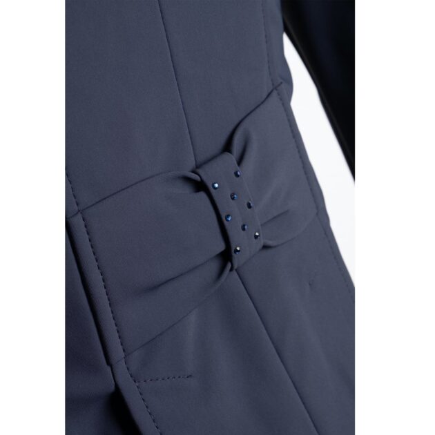 Montar Dressage Softshell Show Jacket - Short Tailcoat, Navy - Image 4