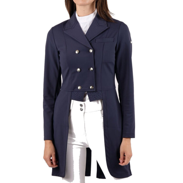 Montar Long Tail Coat, Navy