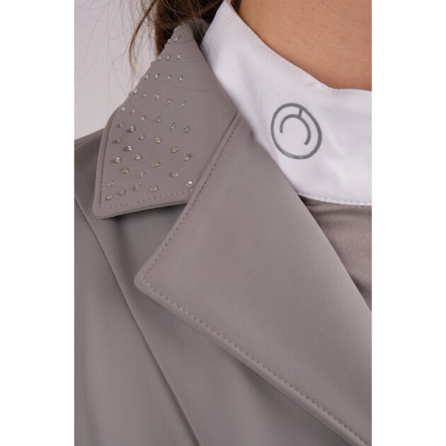 Montar Bonnie Softshell Competition Jacket with Crystals, Grey - Image 4