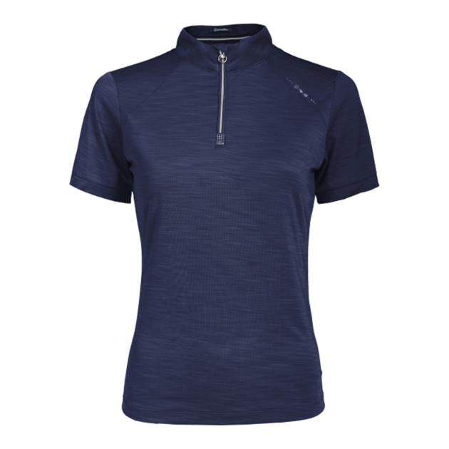 Cavallo DANIKA Ladies Training Shirt, Dark blue - Image 6