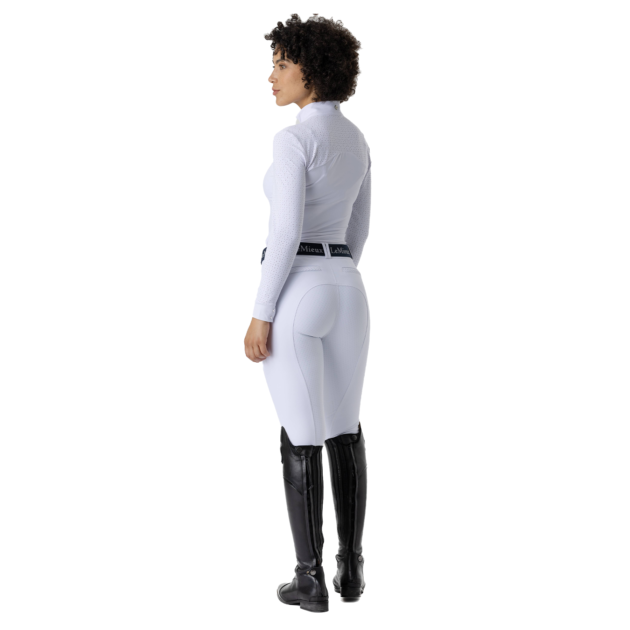 LeMieux Amara II Ladies Full Seat Breeches, White - Image 2