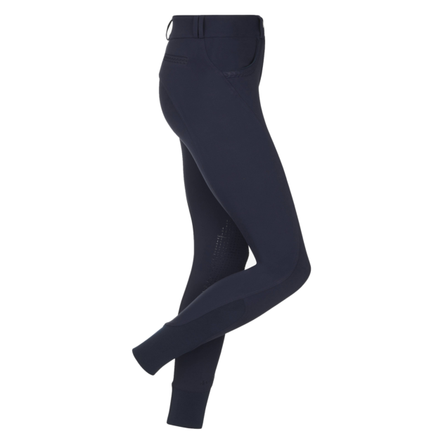 LeMieux Amara II Ladies Knee Grip Breeches, Navy - Image 2