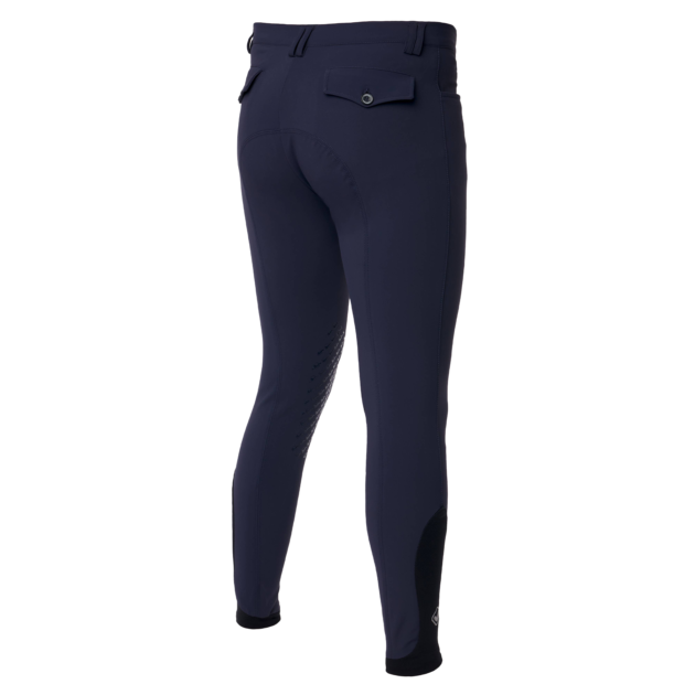 LeMieux Men's Knee Grip Breeches, Navy - Image 2