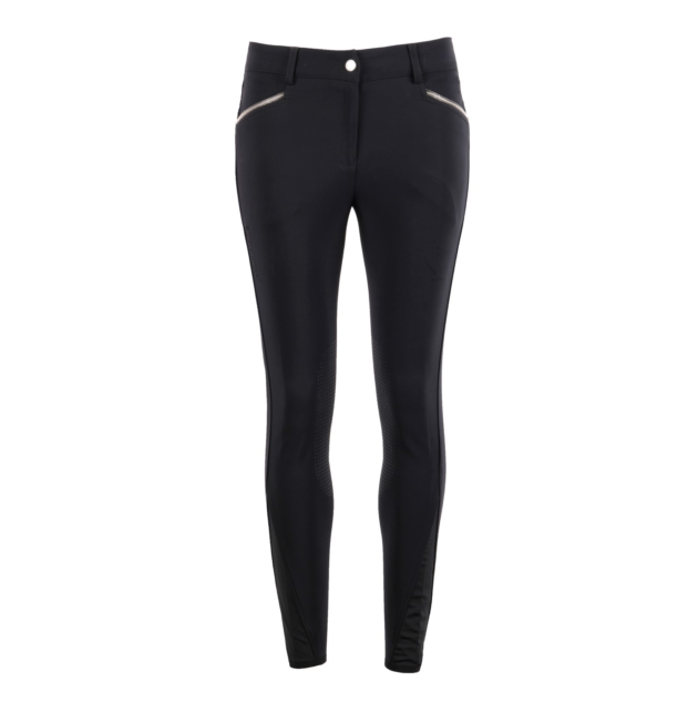 Montar Elisabeth Soft-Tech Premium Breeches Full Grip, Mid Rise Navy - Image 7